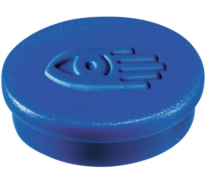 Magneet Legamaster 30mm 850gr blauw 4 stuks