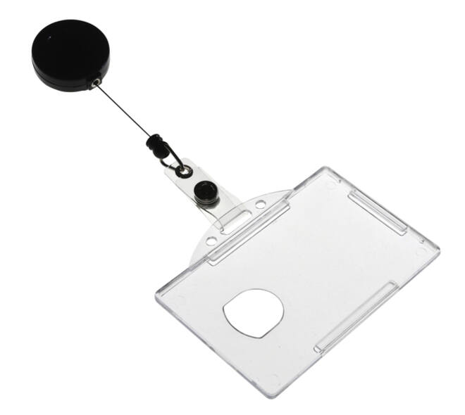 Pashouder Europel open met afroller 54x85mm