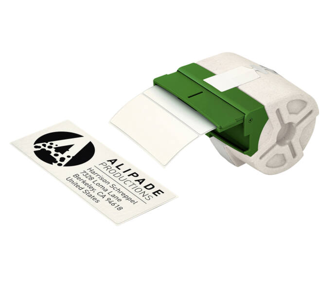 Etiket Leitz icon labelprint papier 36mmx88mm wit 600 stuks
