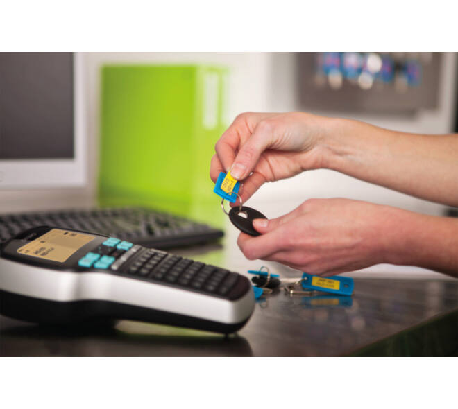 Labelprinter Dymo LabelManager 420P draagbaar abc 19mm zwart in koffer