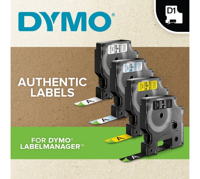 Labelprinter Dymo LabelManager 420P draagbaar abc 19mm zwart in koffer