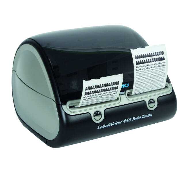 Labelprinter Dymo LabelWriter 450 Twin Turbo desktop zwart