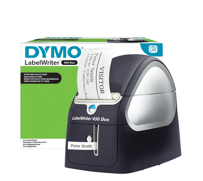 Labelprinter Dymo LabelWriter 450 Duo desktop zwart