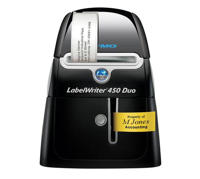 Labelprinter Dymo LabelWriter 450 Duo desktop zwart