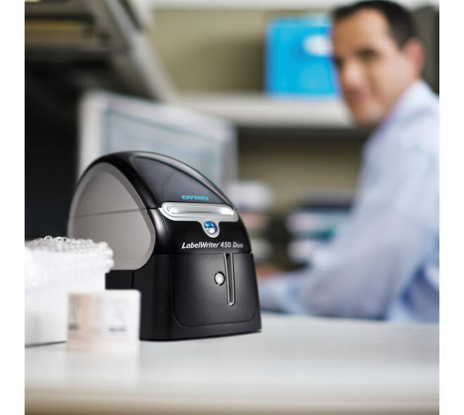 Labelprinter Dymo LabelWriter 450 Duo desktop zwart