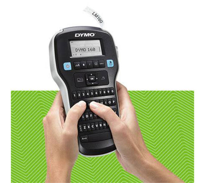 Labelprinter Dymo LabelManager 160 draagbaar qwerty 12mm zwart