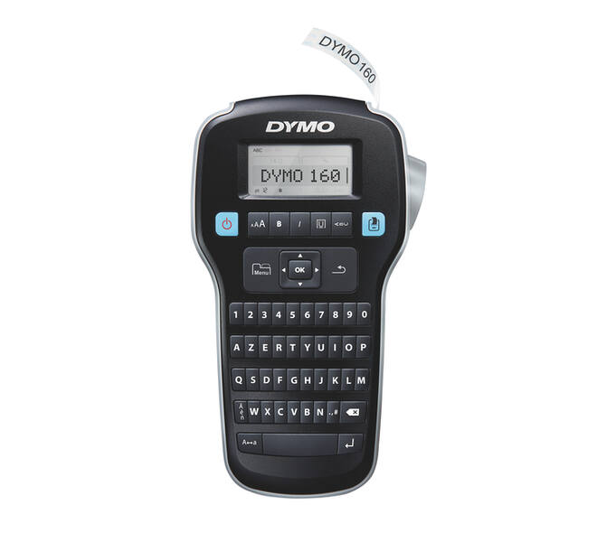 Labelprinter Dymo LabelManager 160 draagbaar azerty 12mm zwart