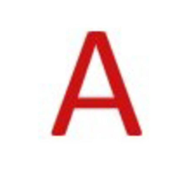 Labeltape Dymo LabelManager D1 polyester 12mm rood op wit