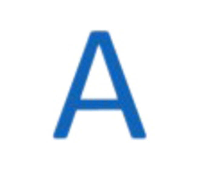 Labeltape Dymo LabelManager D1 polyester 9mm blauw op wit