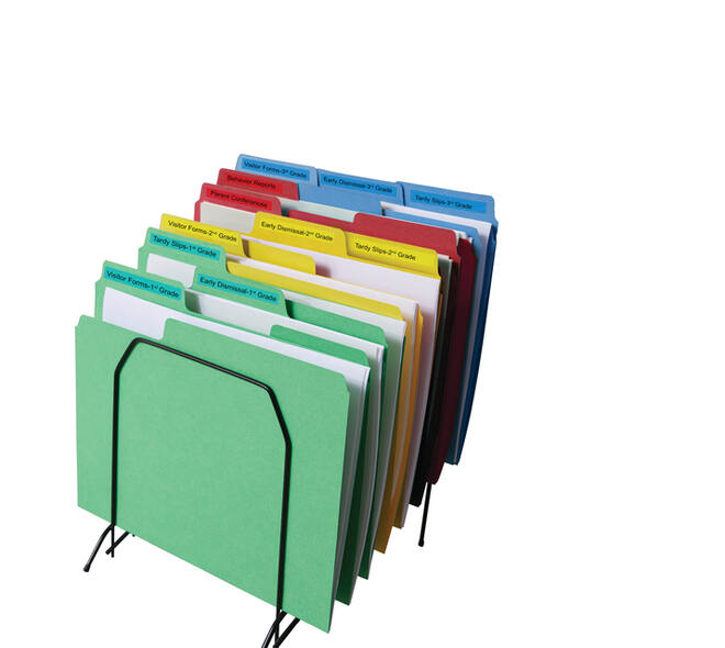 Labeltape Dymo LabelManager D1 polyester 9mm zwart op geel