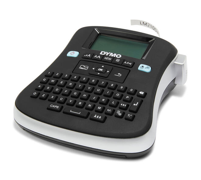 Labelprinter Dymo LabelManager 210D draagbaar qwerty 12mm zwart