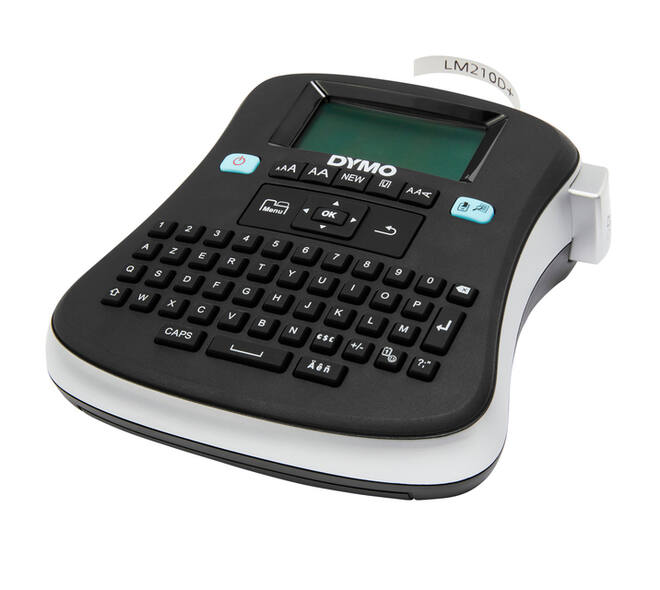 Labelprinter Dymo LabelManager 210D+ draagbaar azerty 12mm zwart