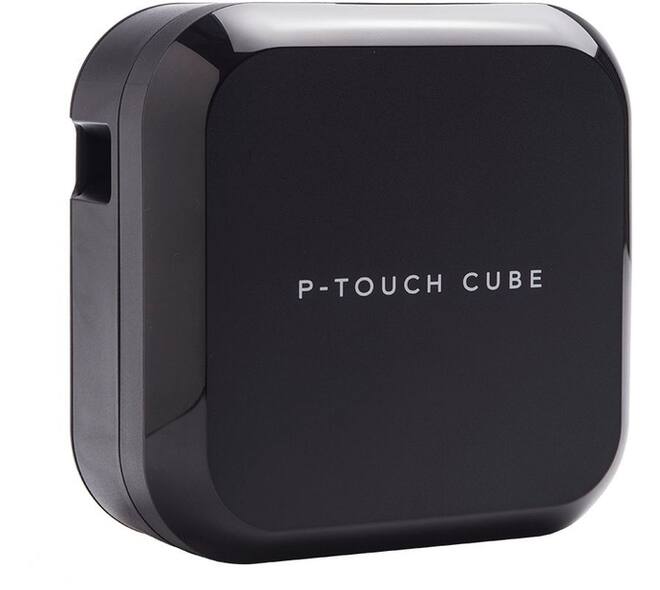 Labelprinter Brother P-touch Cube Plus TZe PT-P710BT desktop 24mm zwart