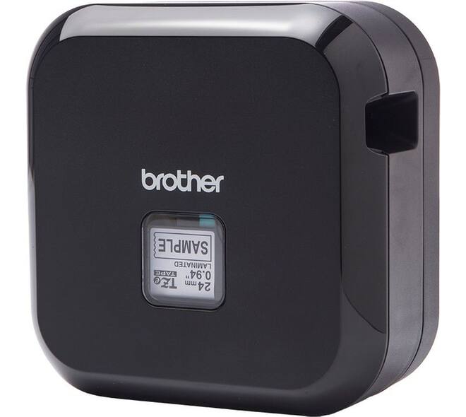 Labelprinter Brother P-touch Cube Plus TZe PT-P710BT desktop 24mm zwart