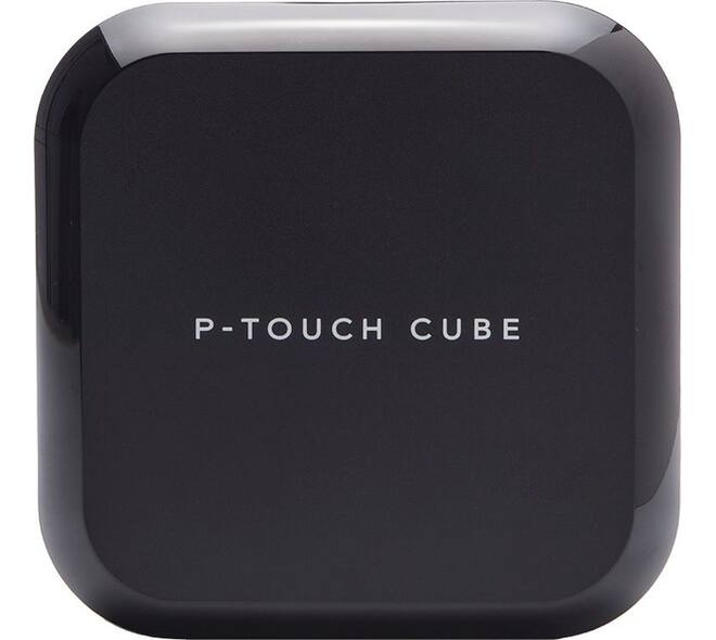 Labelprinter Brother P-touch Cube Plus TZe PT-P710BT desktop 24mm zwart
