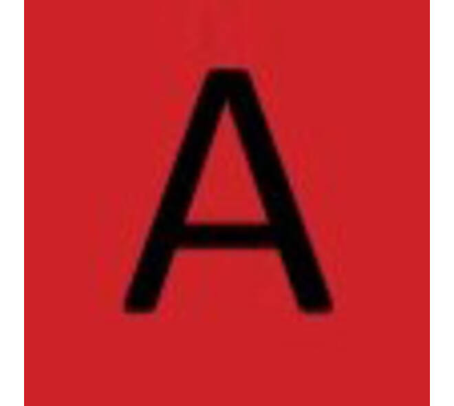 Labeltape Dymo LabelManager D1 polyester 9mm zwart op rood