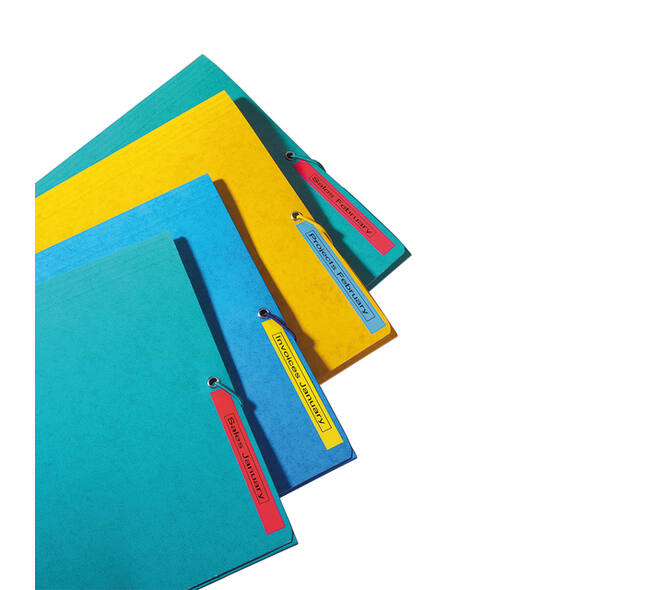 Labeltape Dymo LabelManager D1 polyester 9mm zwart op rood