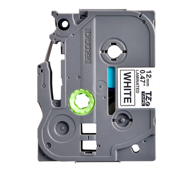Labeltape Brother P-touch TZe-231 standaard 12mm zwart op wit
