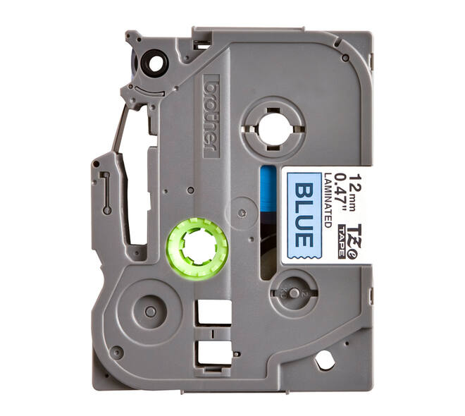 Labeltape Brother P-touch TZe-531 standaard 12mm zwart op blauw