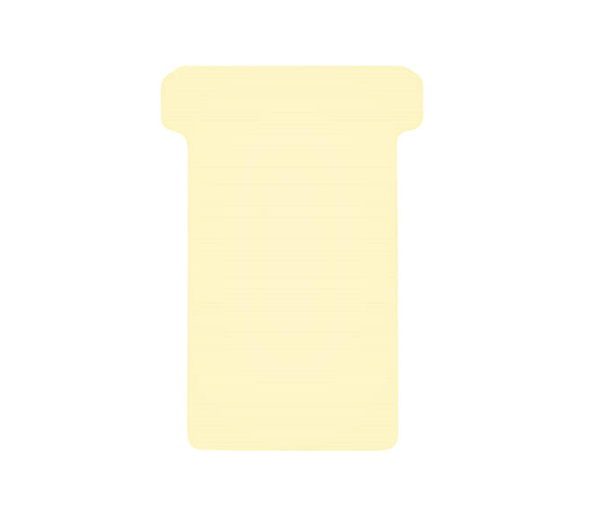 T-kaart Djois formaat 2 48mm beige 100 stuks