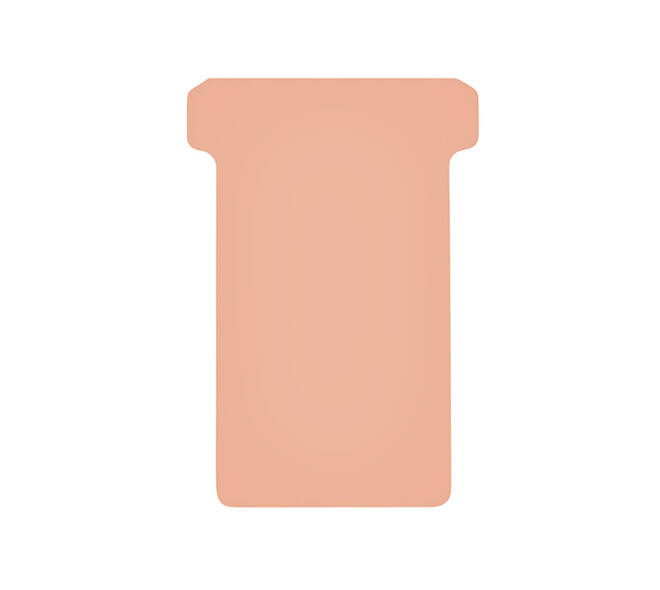 T-kaart Djois formaat 2 48mm roze 100 stuks