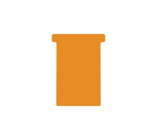T-kaart Djois formaat 3 77mm oranje 100 stuks