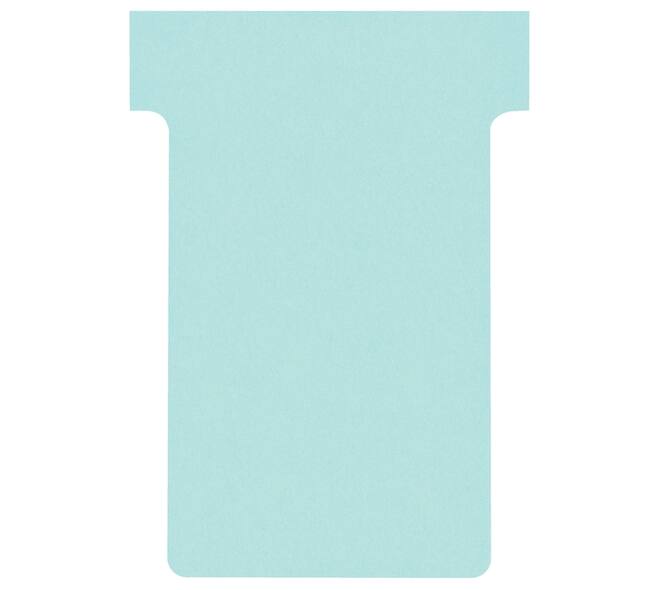 T-kaart Nobo nr.2 48mm blauw 100 stuks