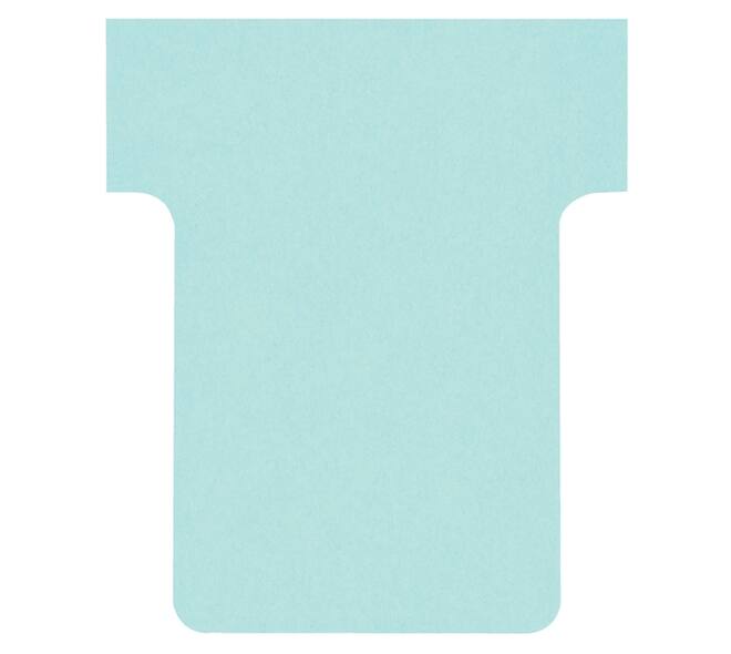 T-kaart Nobo nr 1.5 36mm blauw 100 stuks