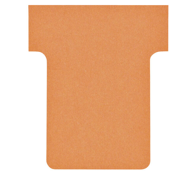 T-kaart Nobo nr 1.5 36mm oranje 100 stuks