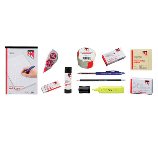 Huismerk koffer Quantore + inhoud