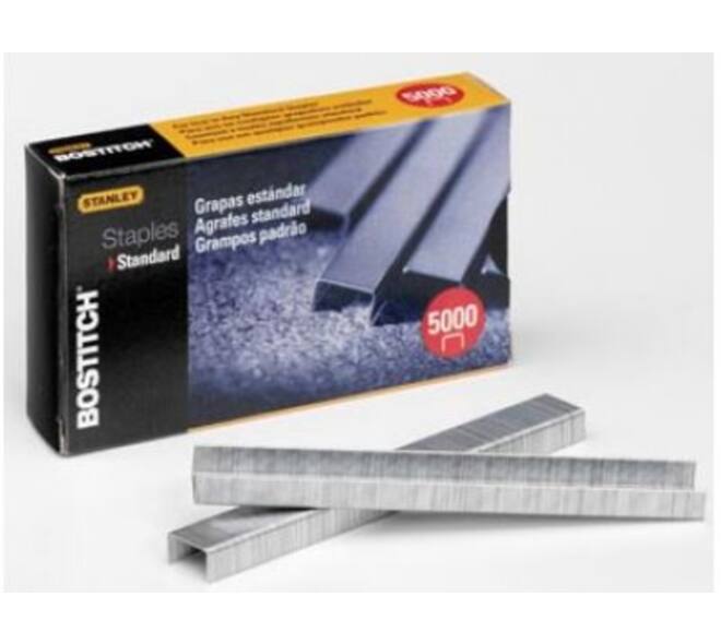 Nieten Bostitch SBS191/4CP 12/6 gegalvaniseerd 5000 stuks