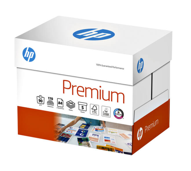 Kopieerpapier HP Premium A4 90gr wit 500vel