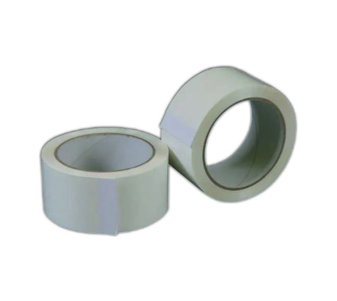 Verpakkingstape 48mmx66m PP acryl wit, 28 micron, low noise