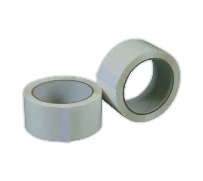 Verpakkingstape 48mmx66m pvc wit 32mu