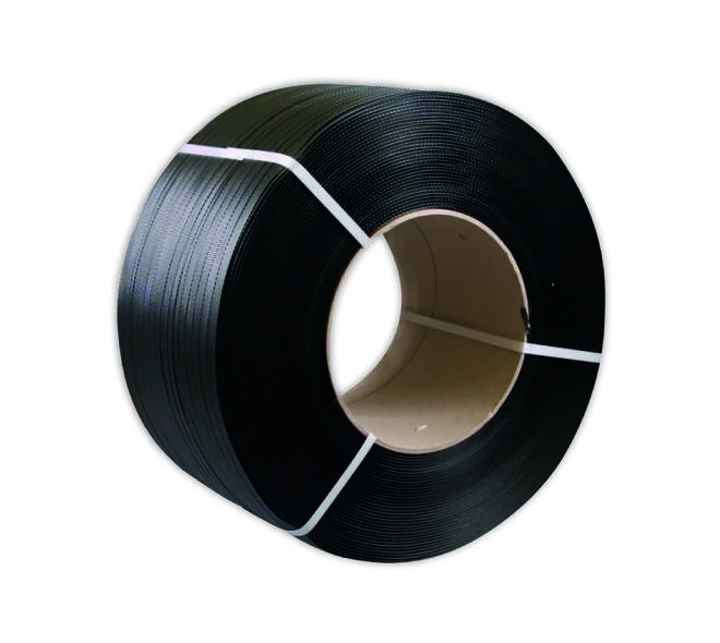 Omsnoeringsband 12mmx0.55mmx3000m zwart k200mm
