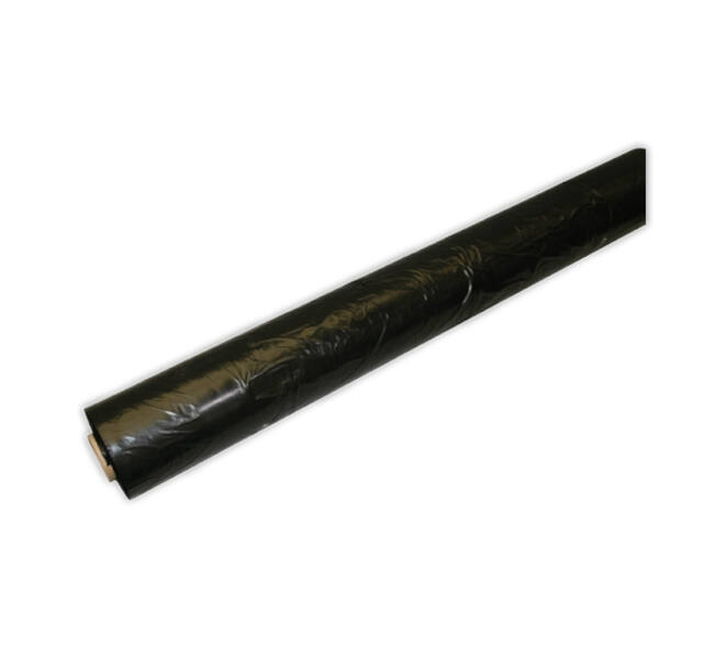 Topvellen 150x180cm 30micron LDPE zwart, 300vel