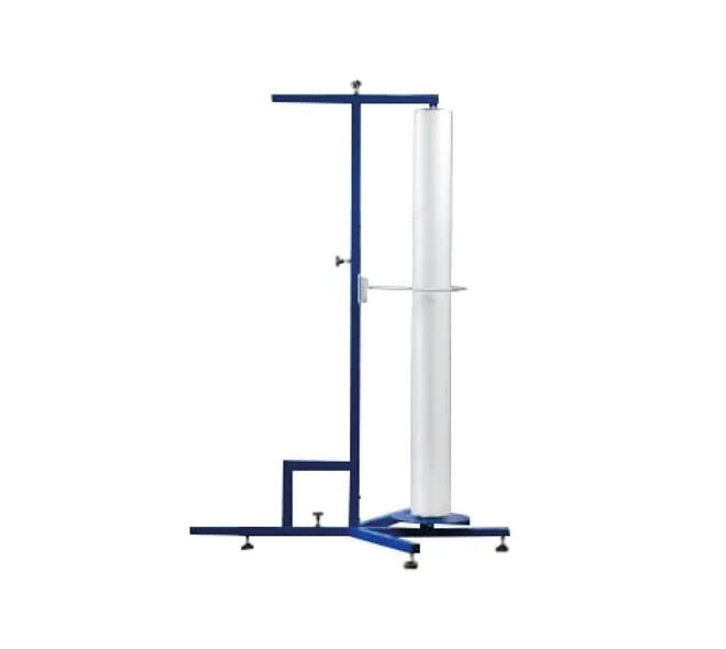 Topveldispenser verticaal blauw