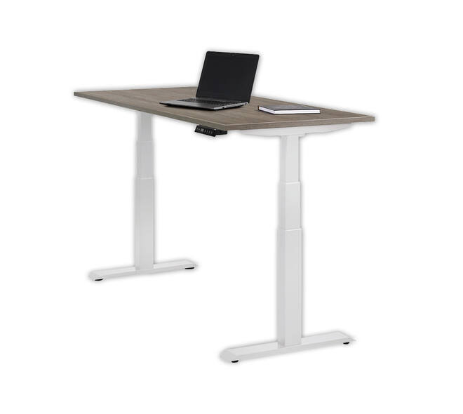 Bureau zit-sta elektrisch 160x80cm 'Premium'
