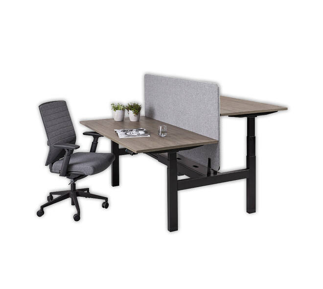 Bureau zit-sta Duo elektrisch 180x80cm 'Premium'