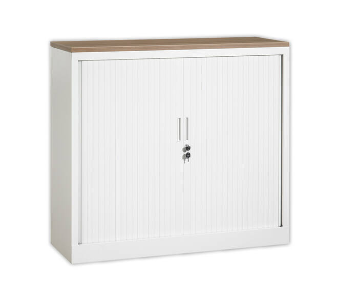 Topblad roldeurkast 120x43cm