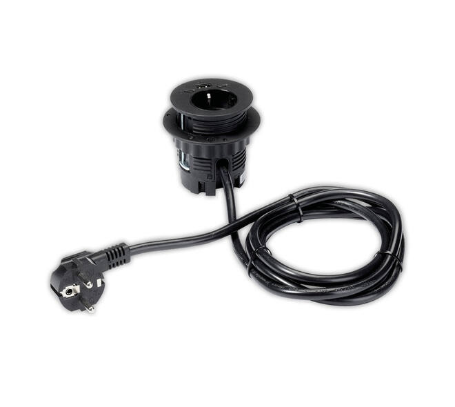 Inbouw powerbox 60mm rond
