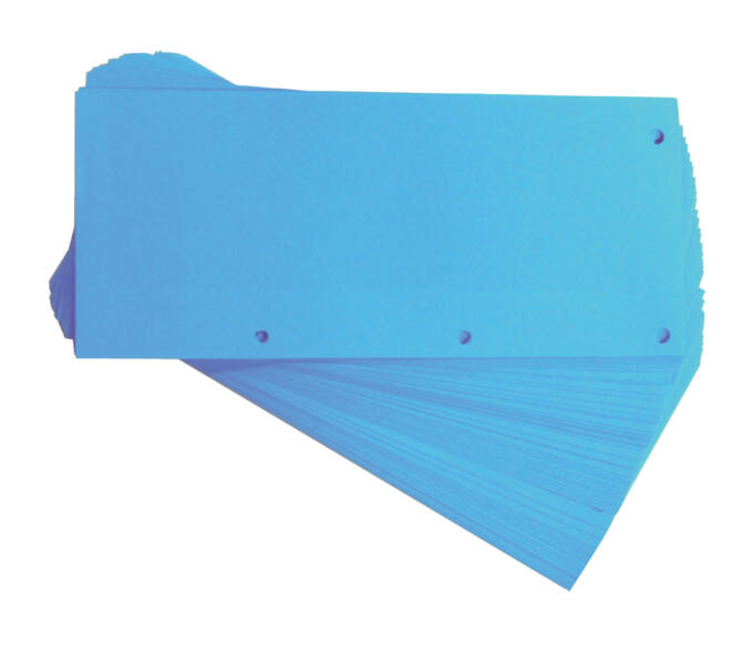 Scheidingsstrook Oxford Duo 240x105mm blauw 60 stuks
