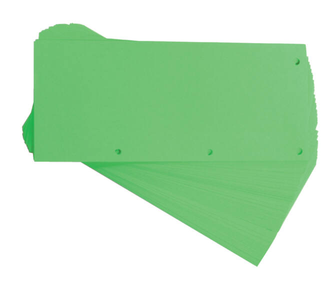 Scheidingsstrook Oxford Duo 240x105mm groen 60 stuks