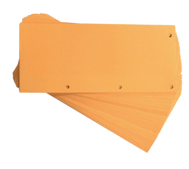 Scheidingsstrook Oxford duo 240x105mm oranje 60 stuks