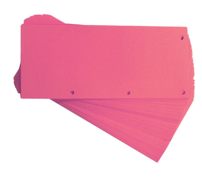 Scheidingsstrook Oxford duo 240x105mm roze 60 stuks