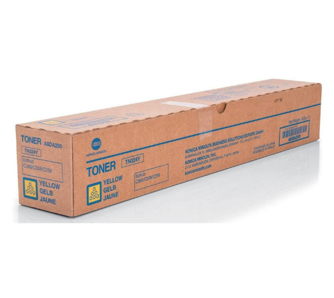 Tonercartridge Konica Minolta A8DA250 TN-324Y geel