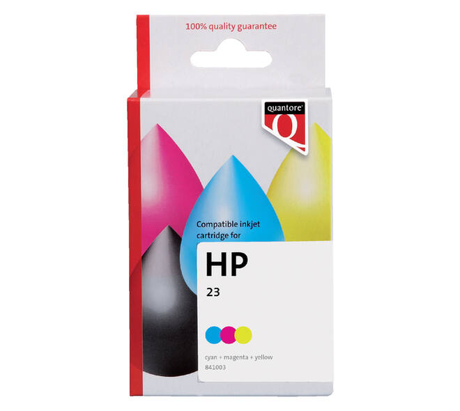 Inktcartridge Quantore alternatief tbv HP C1823D 23 kleur