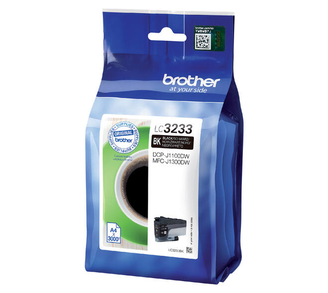 Inktcartridge Brother LC-3233BK zwart