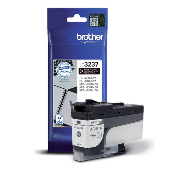 Inktcartridge Brother LC-3237BK zwart