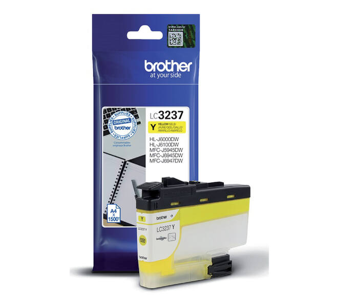 Inktcartridge Brother LC-3237Y geel
